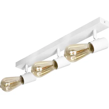 Stropní svítidlo 3xE27 bílé IP20 60W