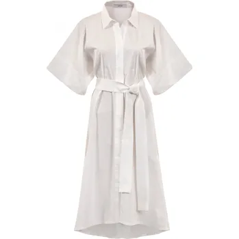 Dámské šaty Šaty LUNEA bílé L / Bílá