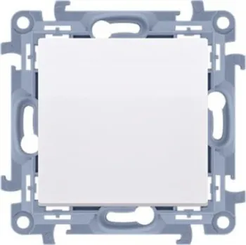 vypínač KONTAKT-SIMON S,A, Záslepka Simon 10 s plastovým rámečkem modul bílá CPS,01/11