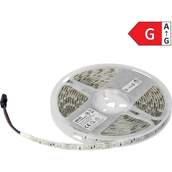 LED páska RGB LED pásek 5m, 12V, IP63, 14,4W/m