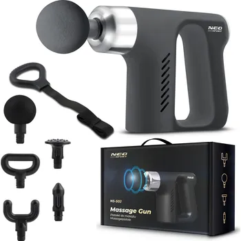 Masážní přístroj Neo-Sport Masážní pistole NS-502 černá