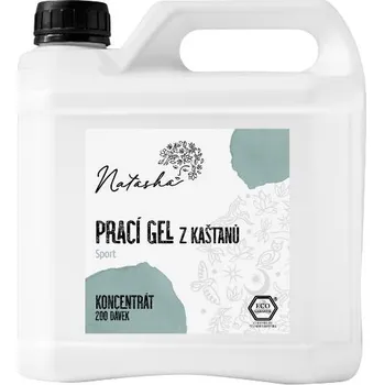 Prací gel Natasha Prací gel z kaštanů Sport koncentrát 3 l