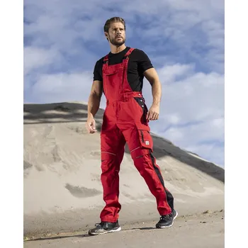 montérky Kalhoty s laclem ARDON®URBAN+ prodloužené jasně červená M červené odstíny L