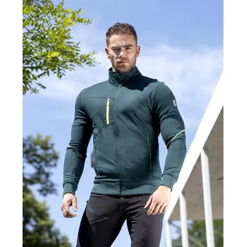 Pánská mikina Mikina ARDON®CITYCONIC® tmavě zelená S zelené odstíny 4XL