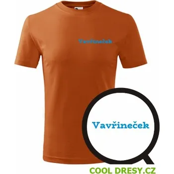 Chlapecké tričko Dětské tričko Vavřineček - Barva: oranžová, Velikost 10let