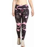 Meatfly dámské legíny Arabel Storm Camo Pink | Černá | Velikost XXL