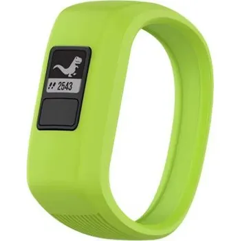 Příslušenství k chytrým hodinkám eses Silikonový náramek pro Garmin VívoFit Junior 1 a 2, Vívofit 3 - Velikost L, zelený
