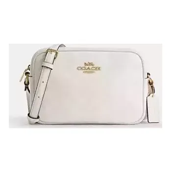 Kabelka COACH dámská logová kabelka Jamie Canvas bílá