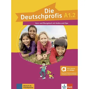 Učebnice Die Deutschprofis A1.2 – Hybride Ausgabe – Kurs./Übungsbuch + MP3/Clips allango.net + Lizenz (24 Monate)