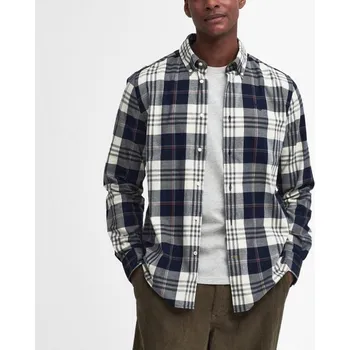 Barbour Edgar Tailored Shirt — Navy