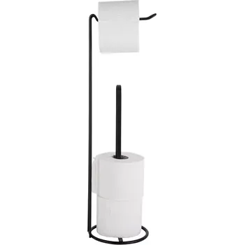Držák na toaletní papír Wired černý Present Time (Barva- černá)