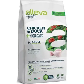 Krmivo pro psa Alleva Holistic Adult Medium Chicken & Duck 2kg