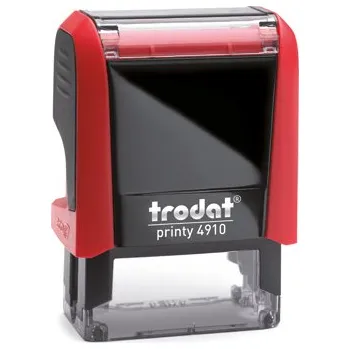 Razítko Trodat 4910 PRINTY4 Barva: Červená