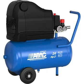 Kompresor ABAC Odhlučněný kompresor Line OSS20P-1,5-24CM příkon 1,5 kW, sací výkon 222 l/min, tlak 10 bar, vzdušník 24 l, napětí 230/50 V/Hz
