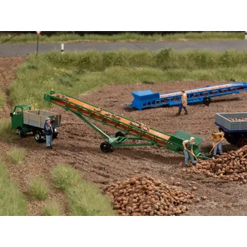 Modelářství Pásové dopravníky H0 1:87 2 kusy - Auhagen 41630