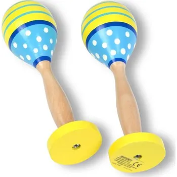 Hudební nástroj pro děti Bontempi Dřevěné maracas 562010