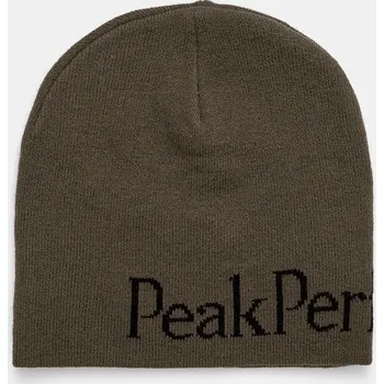 Čepice Čepice Peak Performance zelená barva, G79781 87X, vel. ONE SIZE