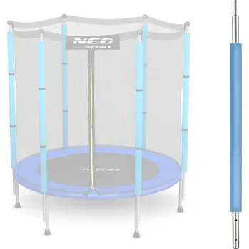 Trampolína Spodní sloupek trampolíny s vnější sítí 4,5 ft modrý Neo-Sport