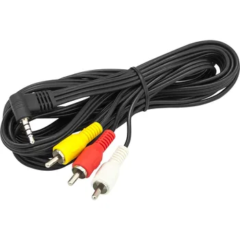Audio kabel BLOW Propojovací kabel Jack 3,5mm 4P-3xRCA 2,5m