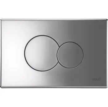 Splachovací tlačítko Kolo ovládací tlačítko Eclipse chrom, deska k modulu Technic 99169 94122002