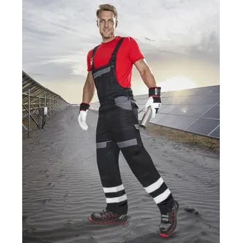 montérky Kalhoty s laclem ARDON®COOL TREND s reflex. pruhy černá 46 černá 58