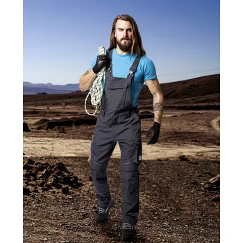 montérky Kalhoty s laclem ARDON®URBAN+ zkrácené tmavě šedá M šedé odstíny M