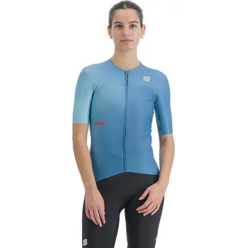 cyklistický dres Dámský cyklistický dres s krátkým rukávem SPORTFUL-Light pro w jersey, shaded berry blue Mix S
