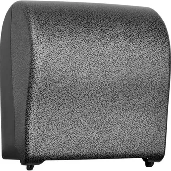 Zásobník na papírové ručníky Merida MECHANICKÝ podavač papírových ručníků v rolích UNIQUE GLAMOUR BLACK LINE lesklý MINI