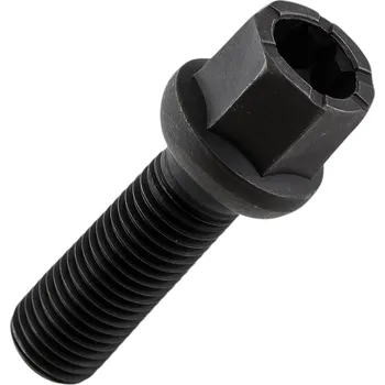 Šroubek na kolo Bimecc Šroub na kola pro Škoda Fabia 1 r.v. 2000-2007 combi na originální kola, černý M14 x 1.5 x 27 mm