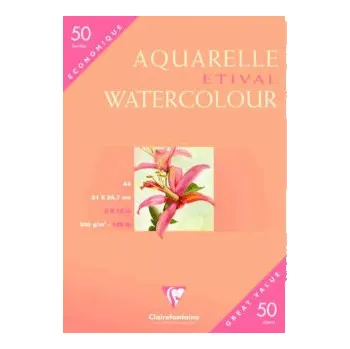 Blok Papíry pro akvarel jednotlivě A4 300g, 50 listů