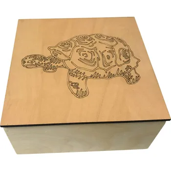 Dárková krabička Krabička na životní cyklus - Suchozemská želva