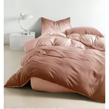 Povlečení Novinka 2025 ! LUXUSNÍ BAVLNĚNÉ OBOUSTRANNÉ POVLEČENÍ na 2 postele 140x200/70x90 cm AFRODITÉ - HNĚDÉ