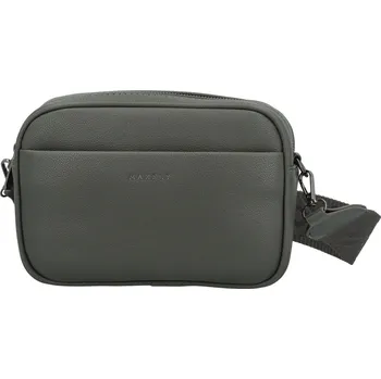 Stylová dámská koženková crossbody kabelka MaxFly Tarja, šedá