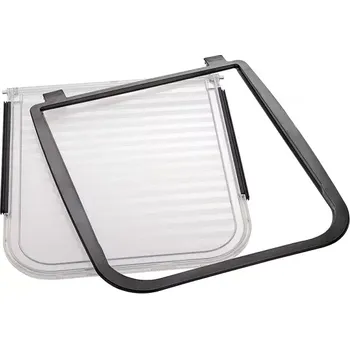 Dvířka pro psa Ferplast Swing 15 náhradní flap s rámečkem hnědý