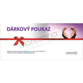 Dárkový potravinový koš Dárkový poukaz Harmonizace Bicom Optima - 3 hodiny (Vánoční akce 5 %)