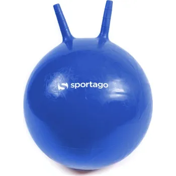 Gymnastický míč Sportago Hopping Ball - modrý - 55 cm