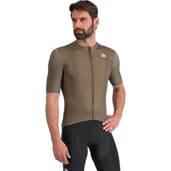 cyklistický dres Pánský cyklistický dres s krátkým rukávem SPORTFUL-Checkmate jersey, liquorice blue sea Mix XL