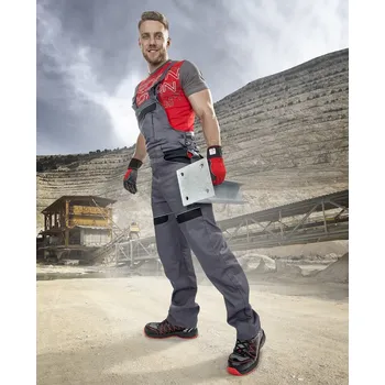 montérky Kalhoty s laclem ARDON®COOL TREND prodloužené šedo-černá S šedé odstíny L