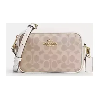 Kabelka COACH dámská malá kabelka Jamie Canvas mléčná