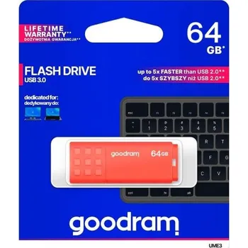 USB flash disk GOODRAM USB klíčenka 64GB TGD-UME3-0640O0R11