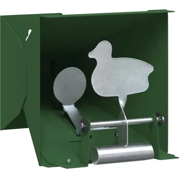 Terč na sportovní střelbu Lapač diabolek Zelená 14 x 14 x 19 cm Ocel IM_42013599