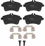 Sada brzdových destiček, kotoučová brzda LUCAS GDB1628