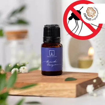 Směs EO MORAVSKÁ AMAZONIE - citronela, eukalyptus, lemongras, geranium