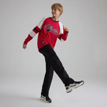 Chlapecké kalhoty Reserved - Bavlněné kalhoty cargo - černý - 120FI-99X - 120FI-99X-116