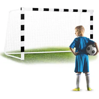 Fotbalová branka Neo-Sport Fotbalová branka 300 x 160 x 90 cm NS-460 černo-bílá