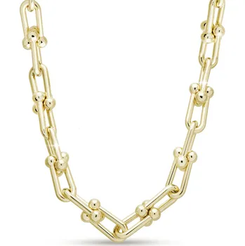 Řetízek DUBAI 2518 pozlacený řetízek s kuličkami - široký