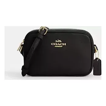 Kabelka COACH dámská malá, kožená kabelka Jamie černá