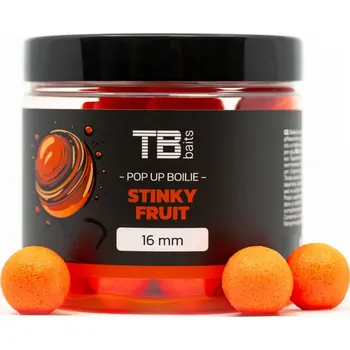 Nástraha TB Baits Plovoucí Boilie Pop-Up Stinky fruit + NHDC 65 g-12 mm
