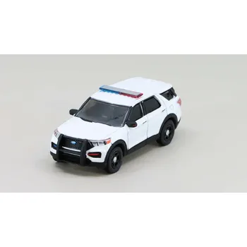 autíčko Ford Police Interceptor Utility 1:64 Ford Policie 2022 - kovový model 1/64