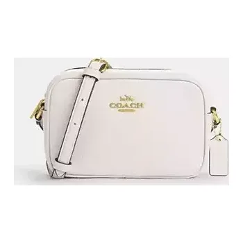 Kabelka COACH dámská malá, kožená kabelka Jamie mléčná